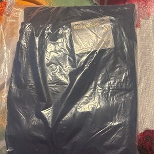 Style & Co. Industrial Blue Straight Comfort Waist Mid Rise